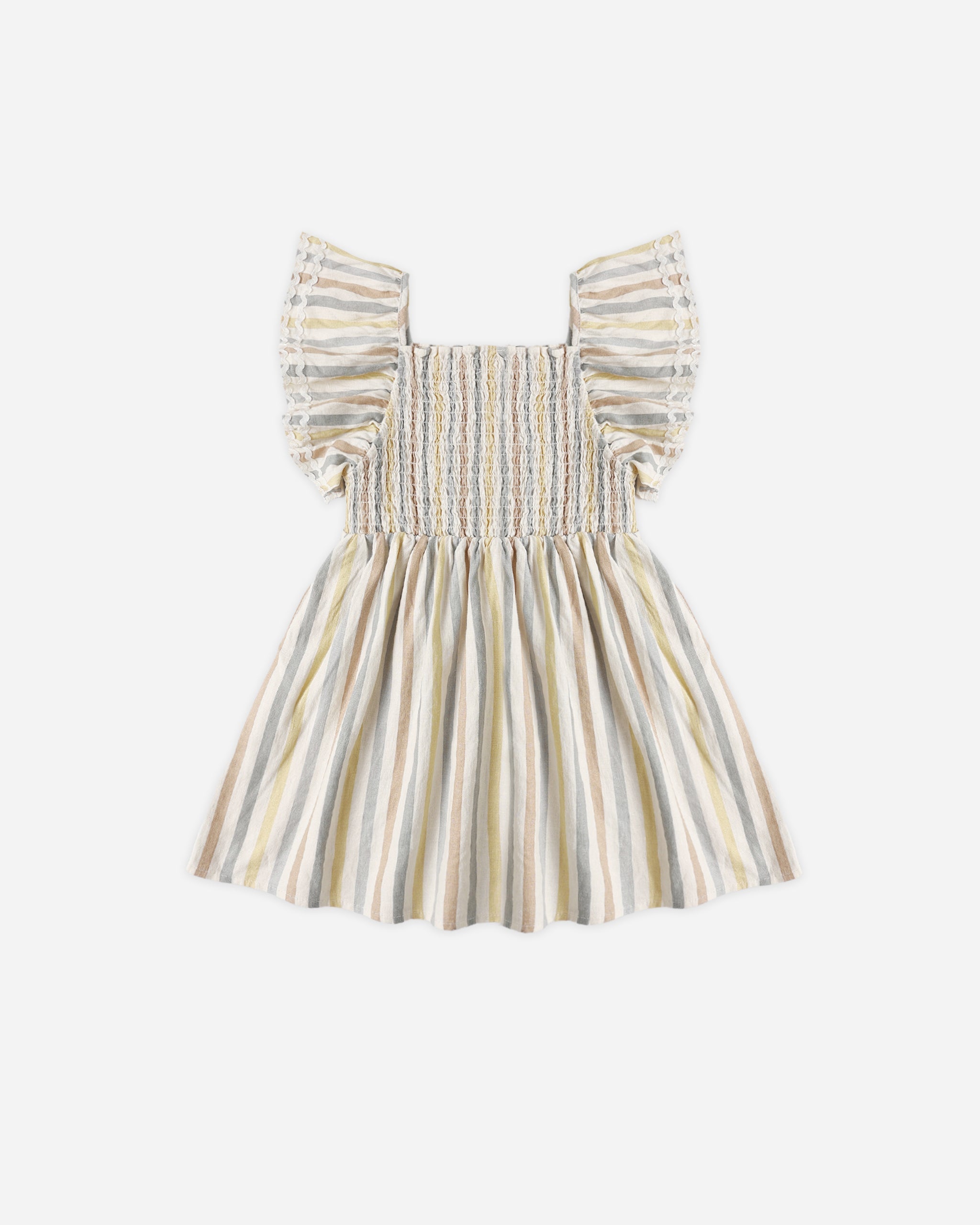 Rylee + Cru Lindsay Dress || Valencia Stripe 4-5Y