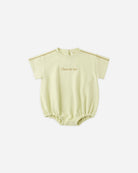 Rylee + Cru Crewneck Romper BubbleChasetheSun 3-6