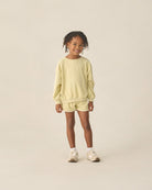 Rylee + Cru Track Short || Citron 4-5Y