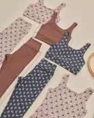 Rylee and Cru Basic Legging Blue Primrose 8-9Y