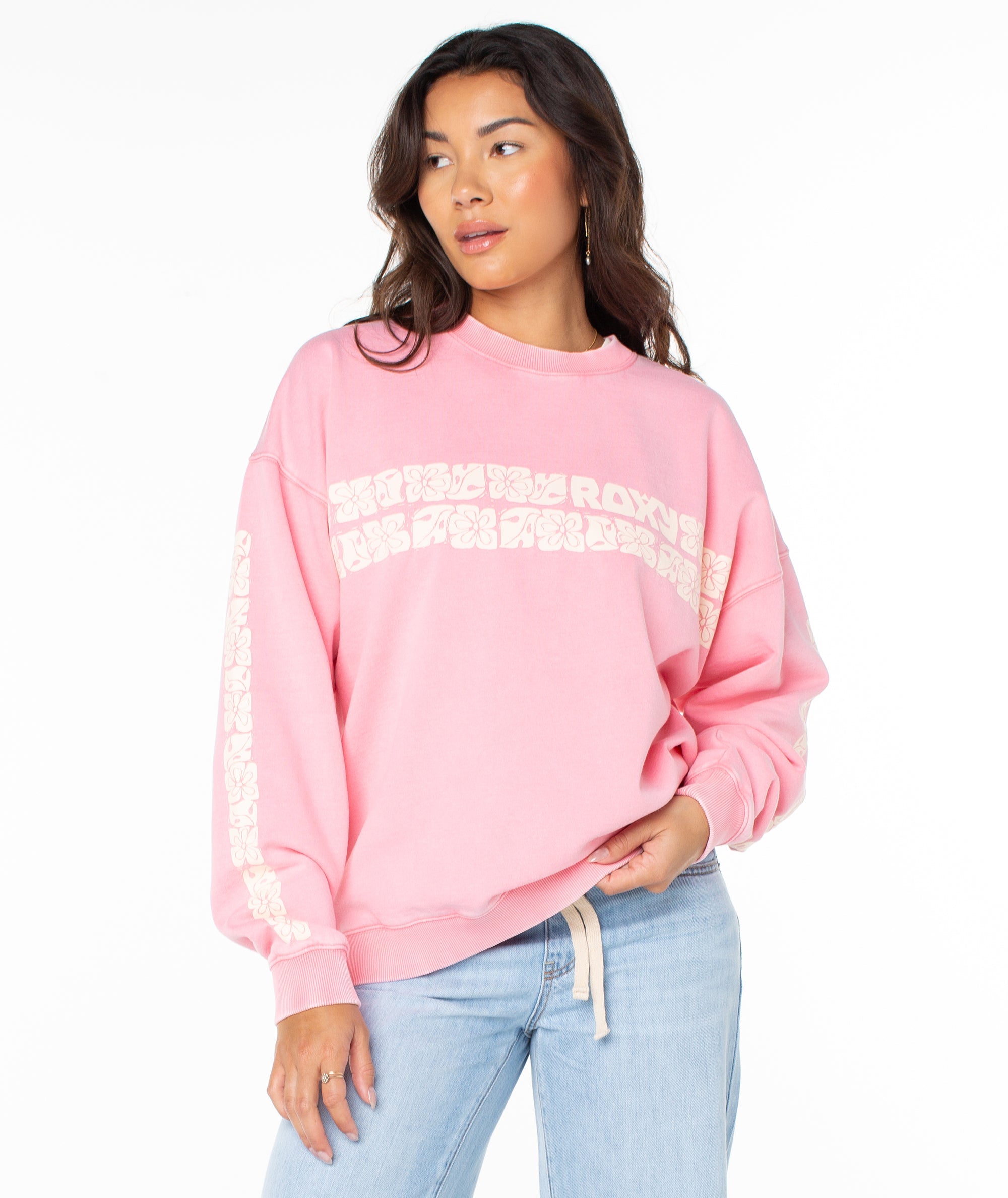 Roxy Lineup Oversized Crewneck PSW XS
