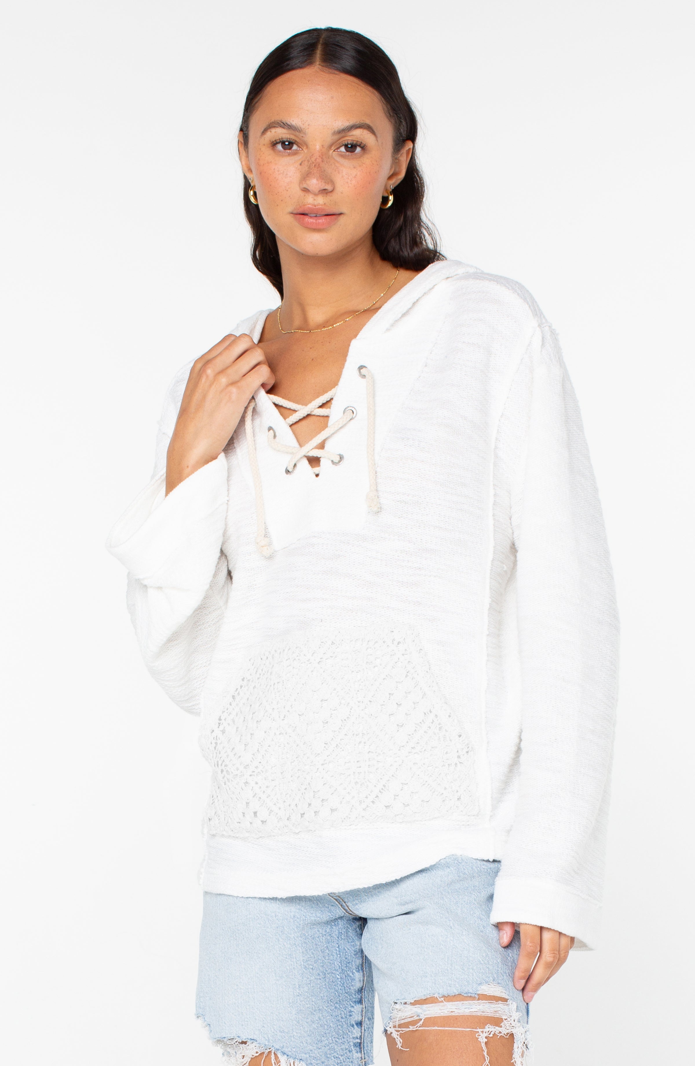 ROXY PEARLING PONCHO 3 WBK0 M