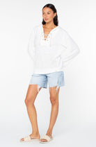 ROXY PEARLING PONCHO 3 WBK0 L
