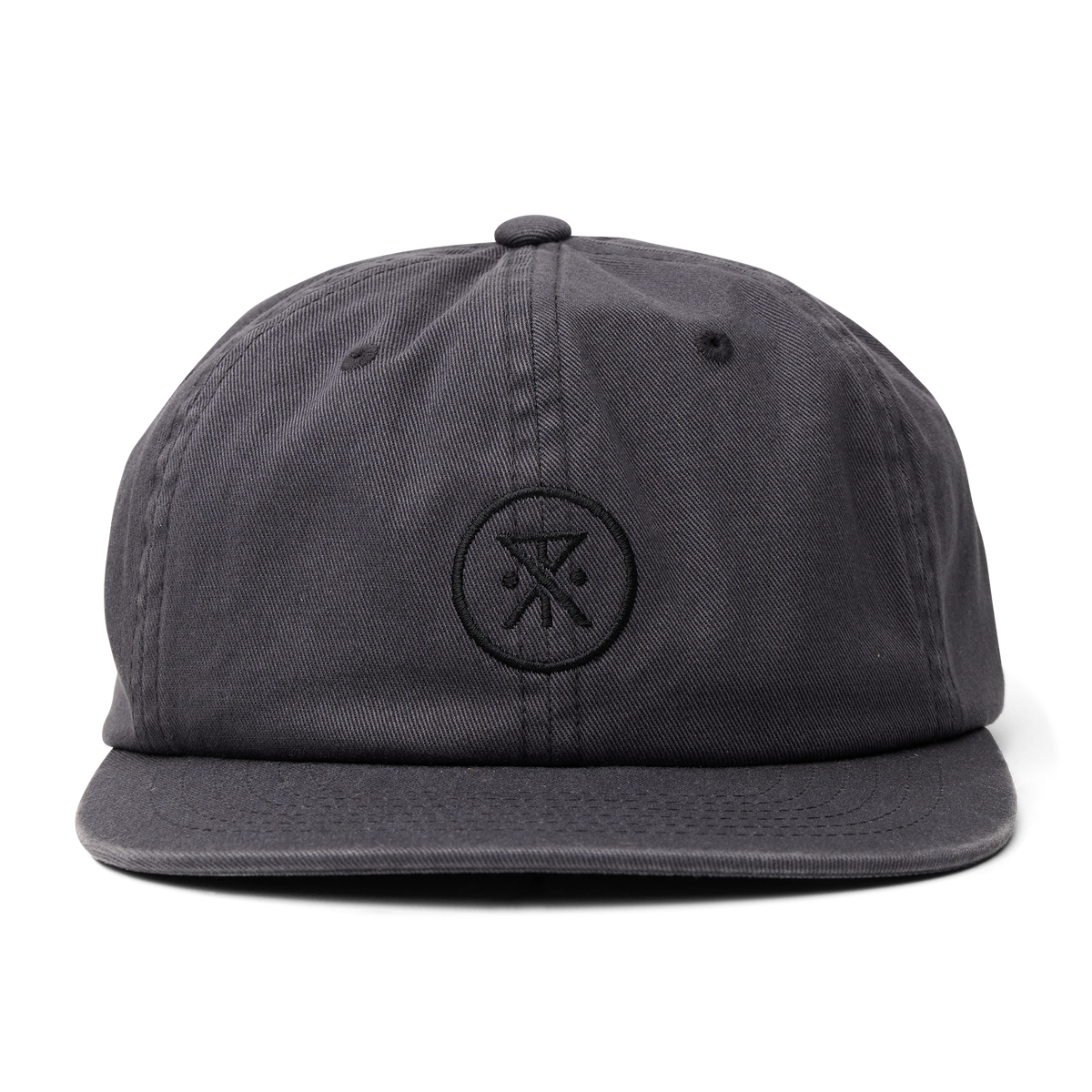 Roark Made To Fade 6 Panel Hat Washed Charcoal OS
