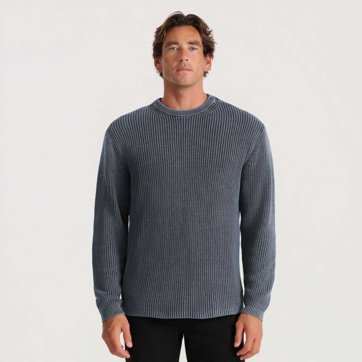 Roark Made To Fade Sweater Fleece Onyx M
