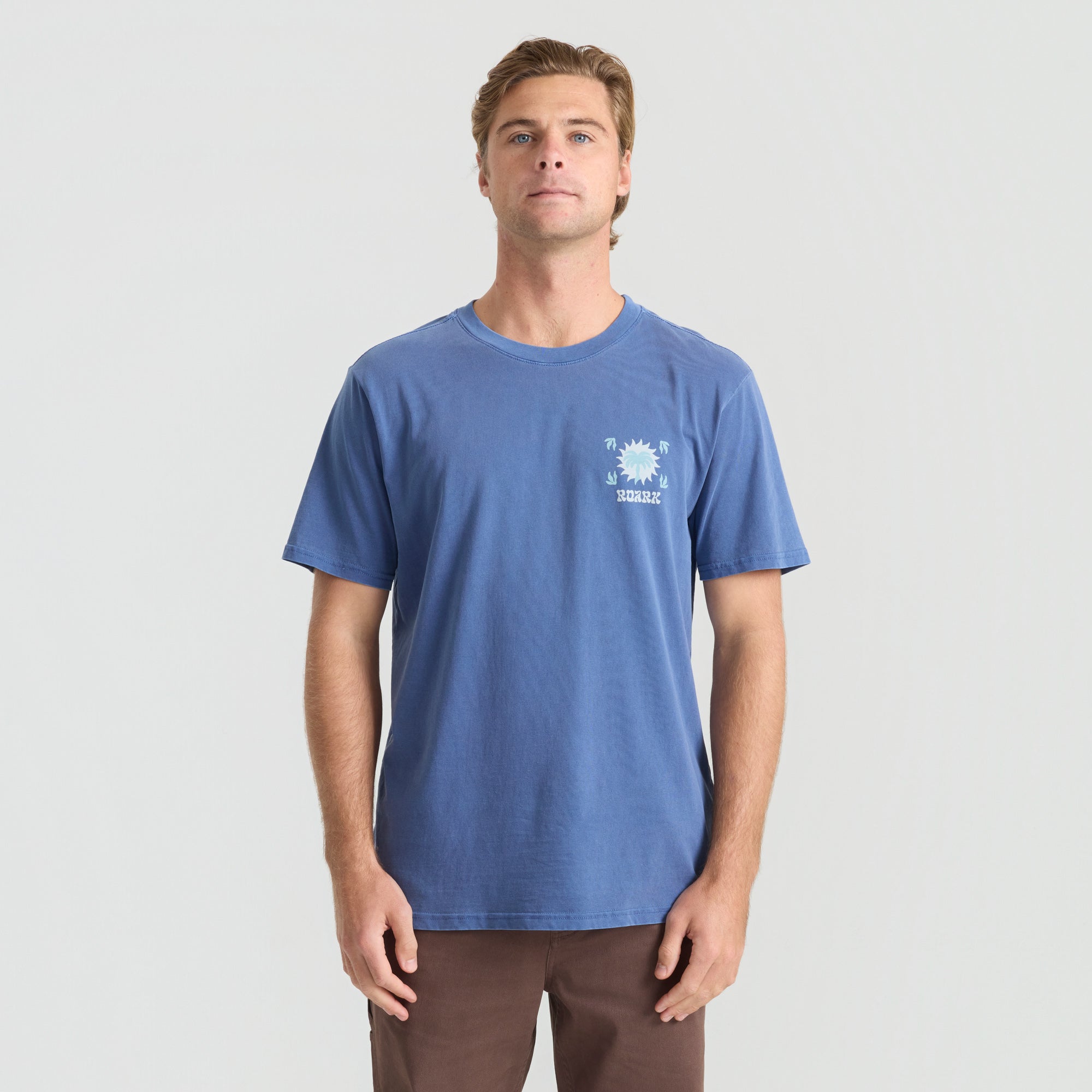 Roark PALM Shirt Neptune L