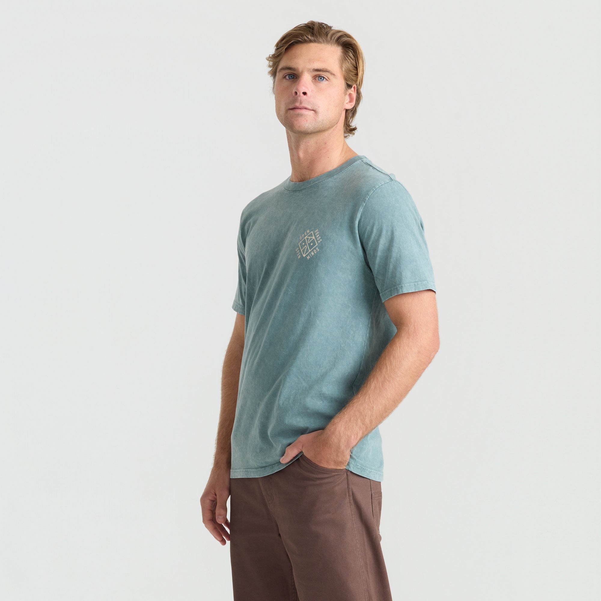 ROARK GHOSTRIDER SS TEE SGN-SLATE GREEN XL