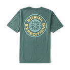 ROARK GOIN GLOBAL SS TEE SGN-SLATE GREEN L