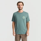 ROARK GOIN GLOBAL SS TEE SGN-SLATE GREEN M