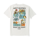 ROARK ENJOY TEE WWH-OFF WHITE XL