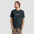 ROARK SS TEE WAB-WASHED BLACK M