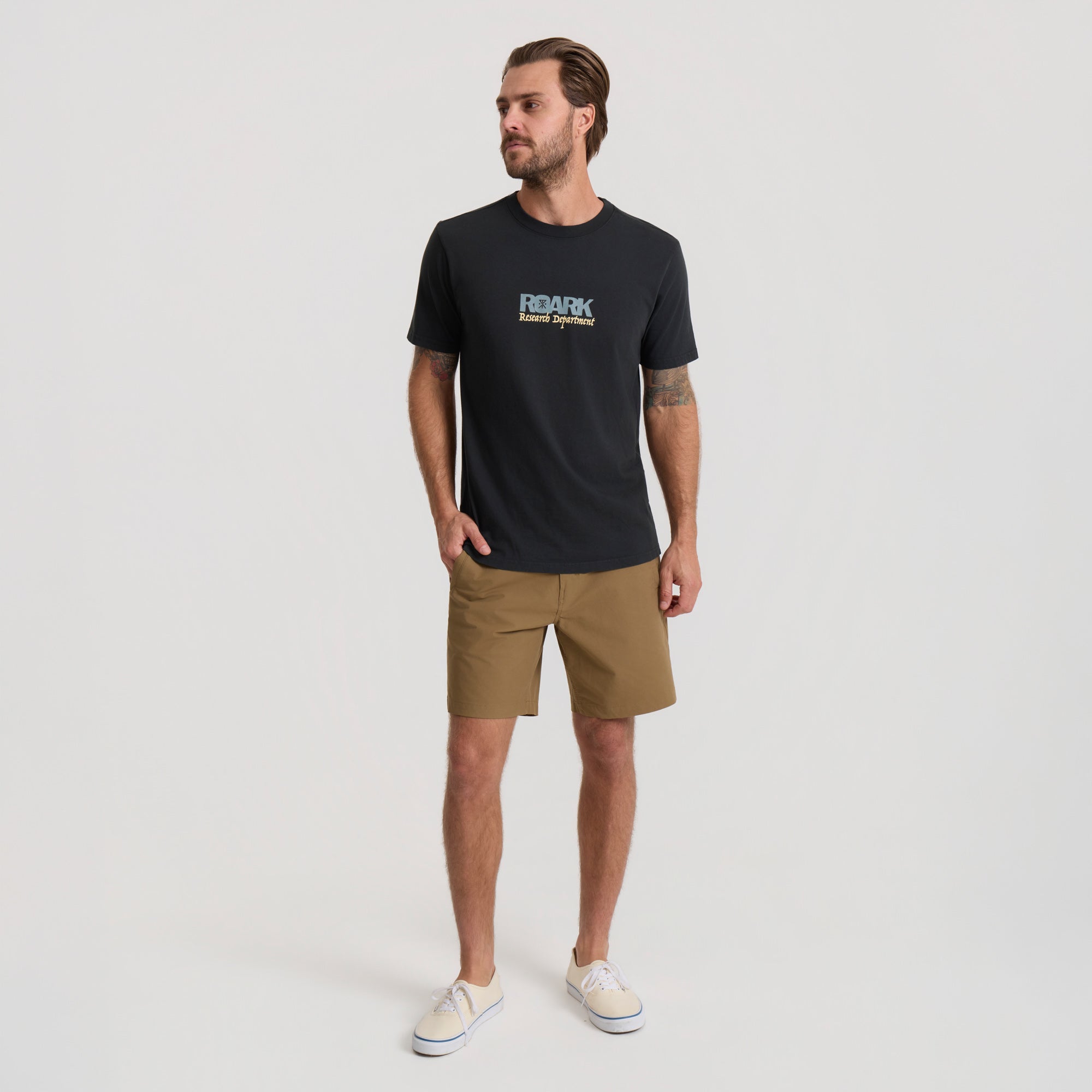 Roark PLANT MEDICINE Shirt WASHED BLACK M