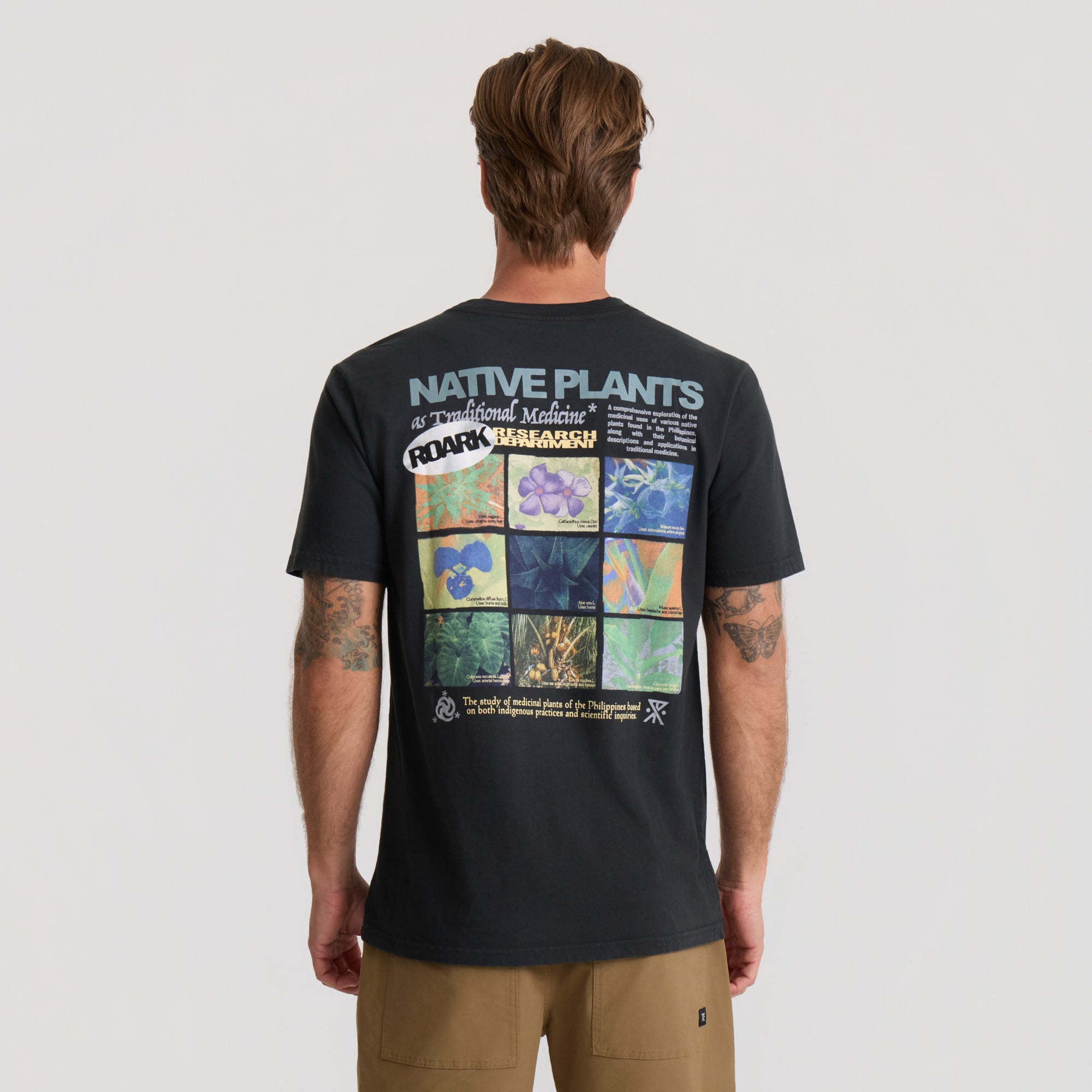 Roark PLANT MEDICINE Shirt WASHED BLACK L