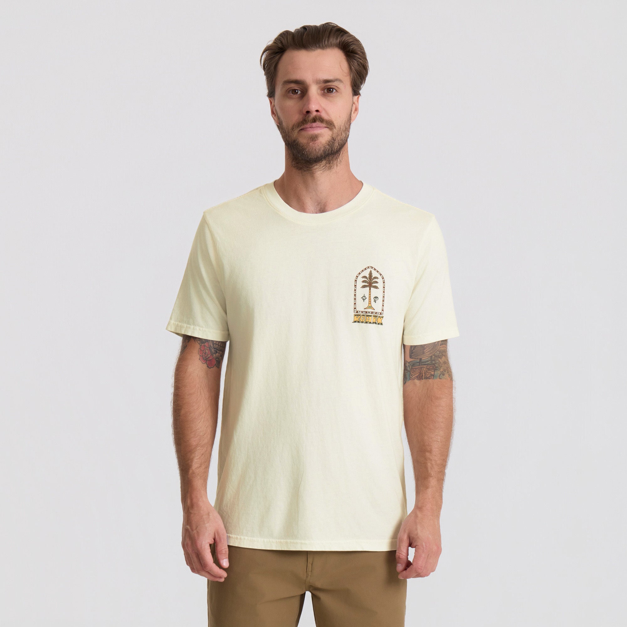 Roark AUGS PALM Shirt Off White M