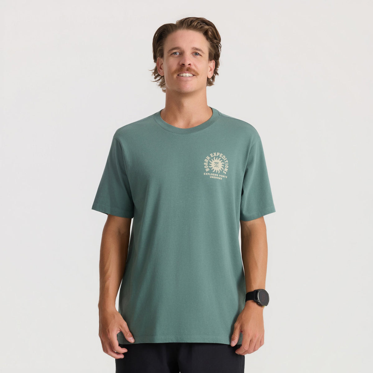 Roark Points Unknown Shirt Slate Green S