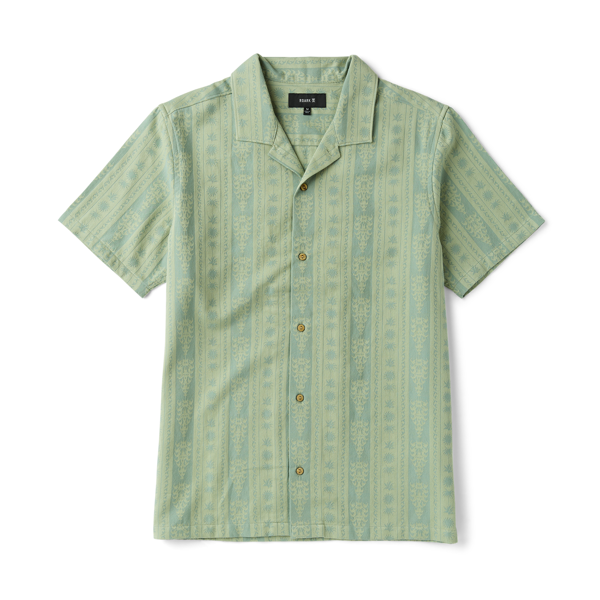 ROARK GONZO SS WOVEN DSG-DUSTY GREEN M