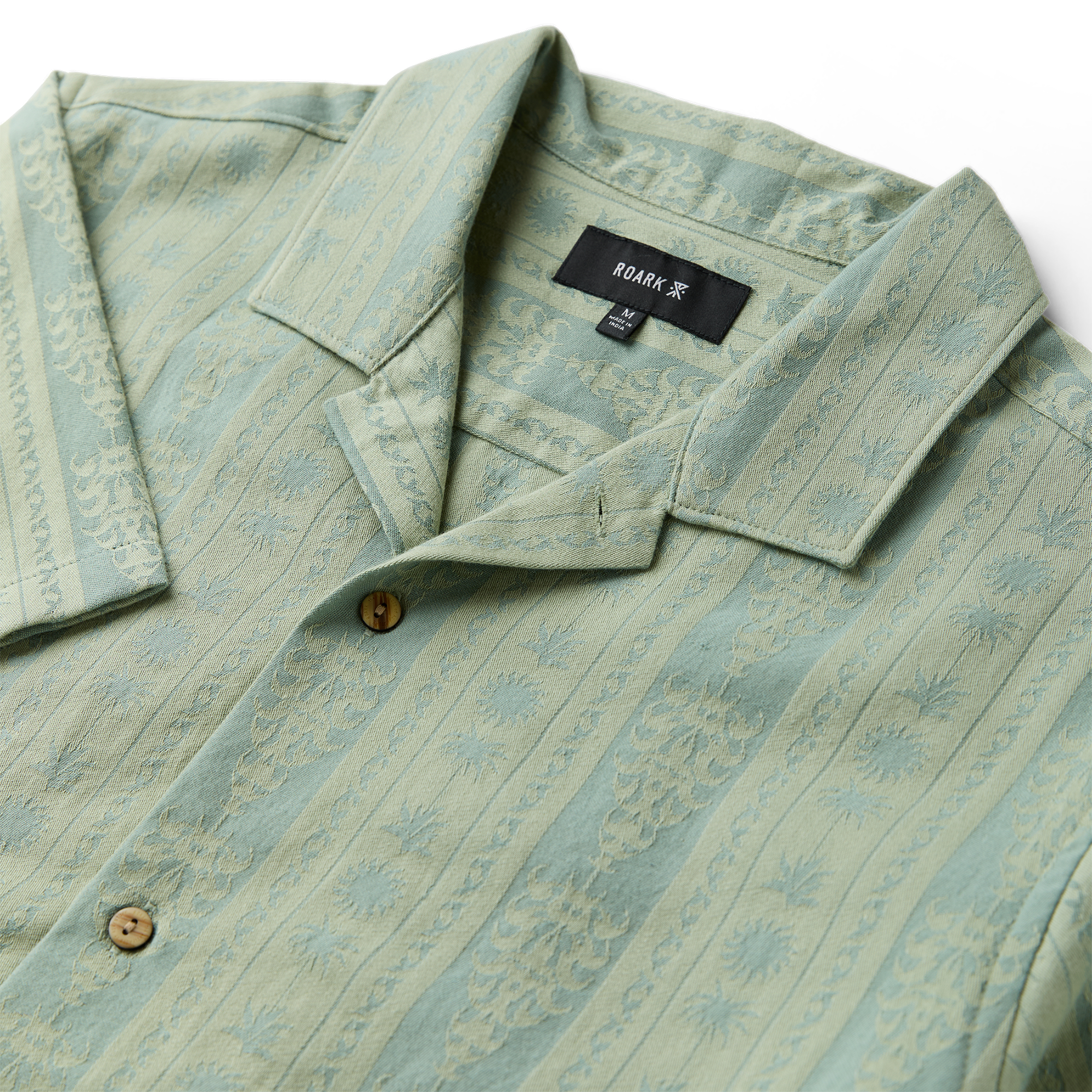 ROARK GONZO SS WOVEN DSG-DUSTY GREEN M