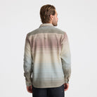 ROARK CROSSROADS FLANNEL FOS-FOSSIL STRIPE S