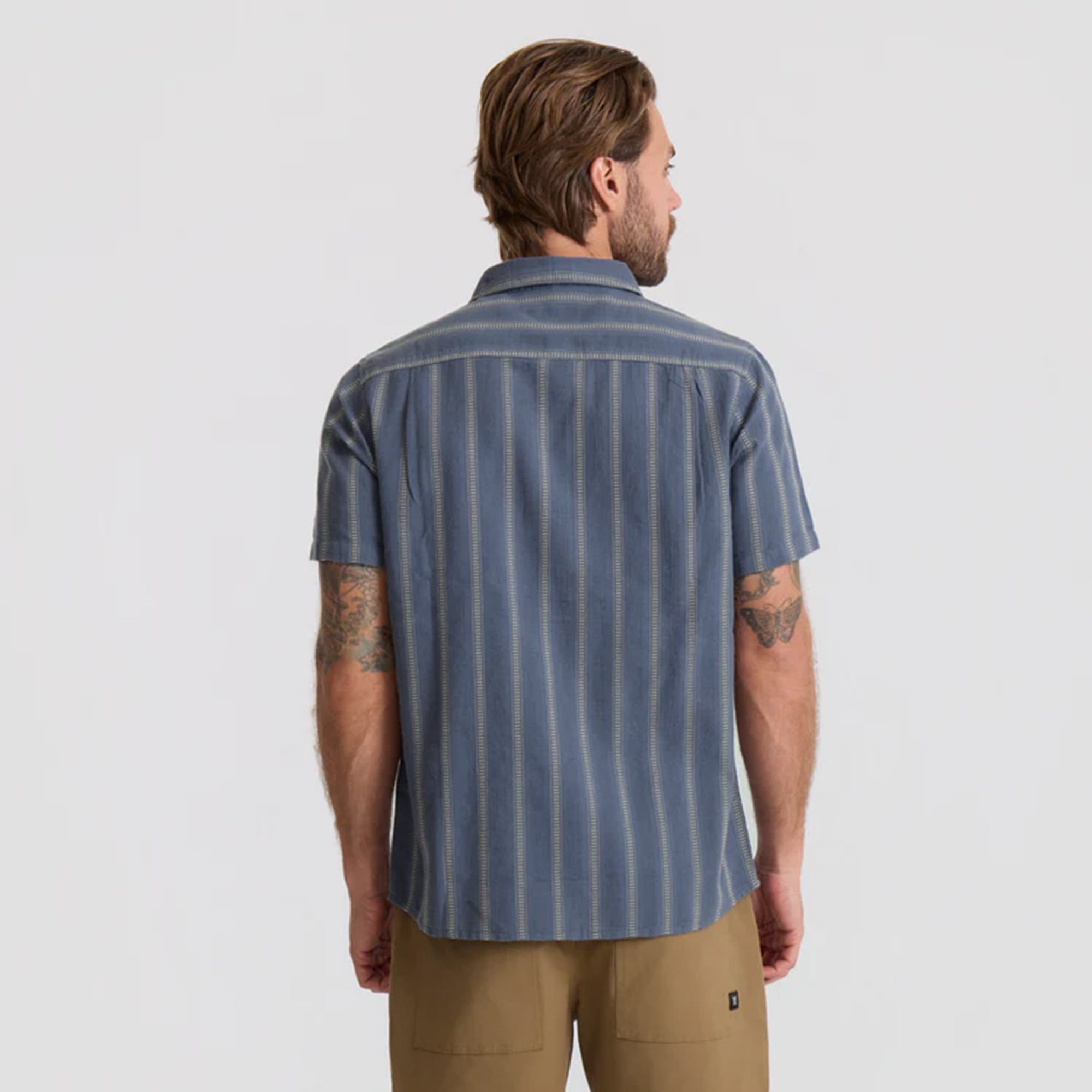ROARK CROSSWINDS SS WOVEN UBL-UNBLEACHED M