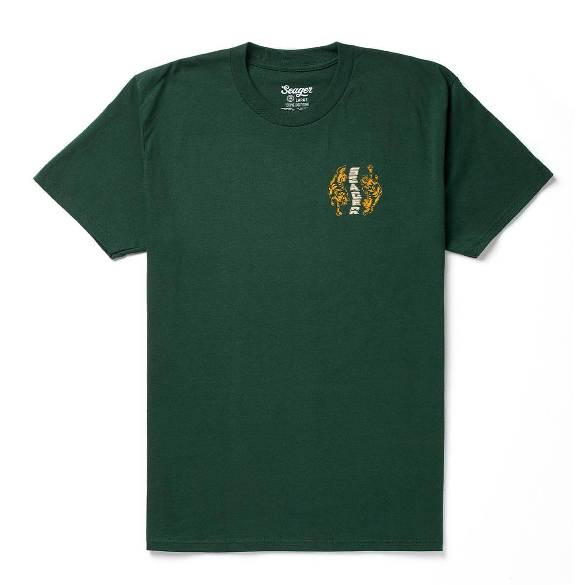 Seager The Ren Tee Forest Green XL