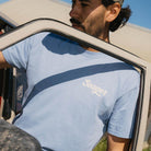 Seager Russ Tee Faded Denim S
