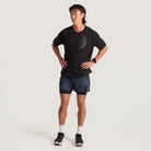 ROARK MATHIS ACTIVE SS BLKC-CHAOS BLACK XL