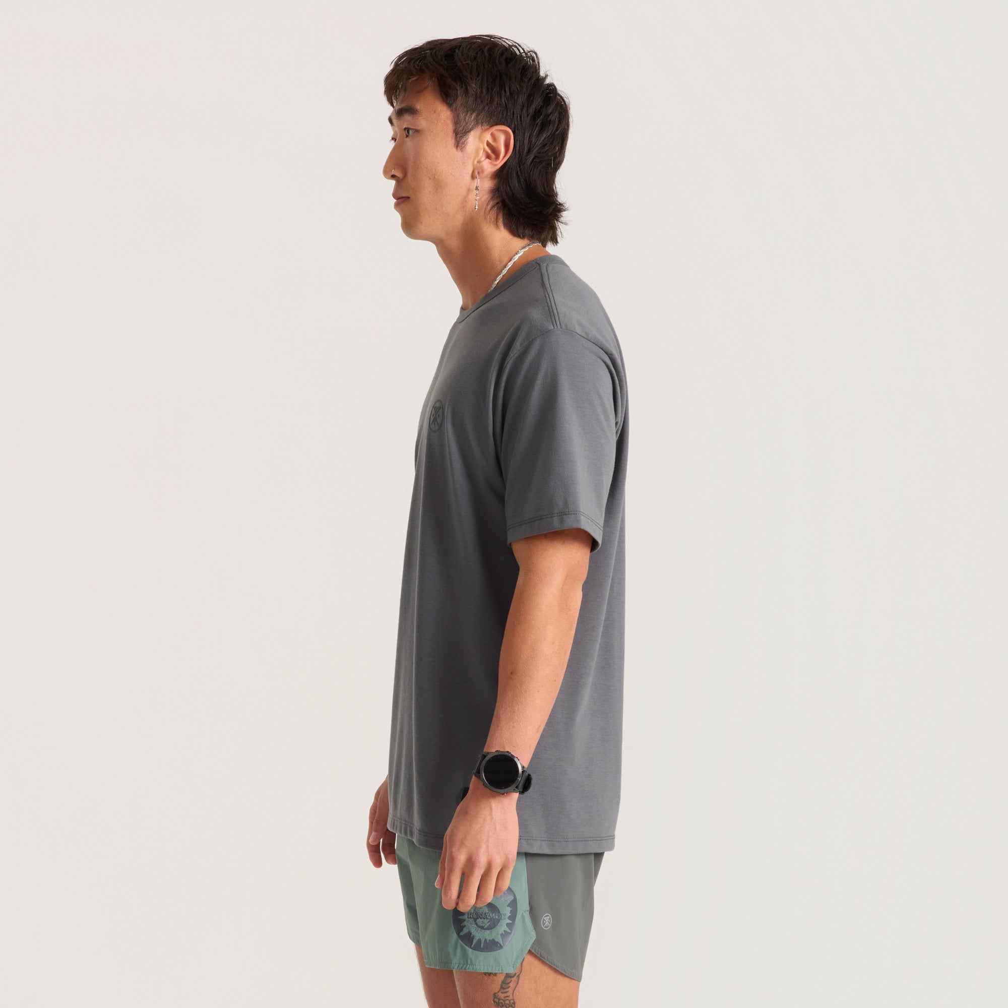 ROARK MATHIS ACTIVE SS CHA2-CHARCOAL2 S