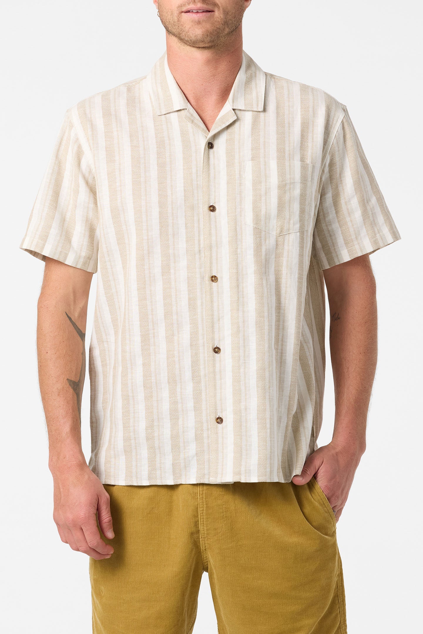 O'Neill Dobby Standard SS Woven KHA2 L