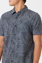 O'NEILL UPF SLUB RELAXED SS WVN SHIRT BLK3 M
