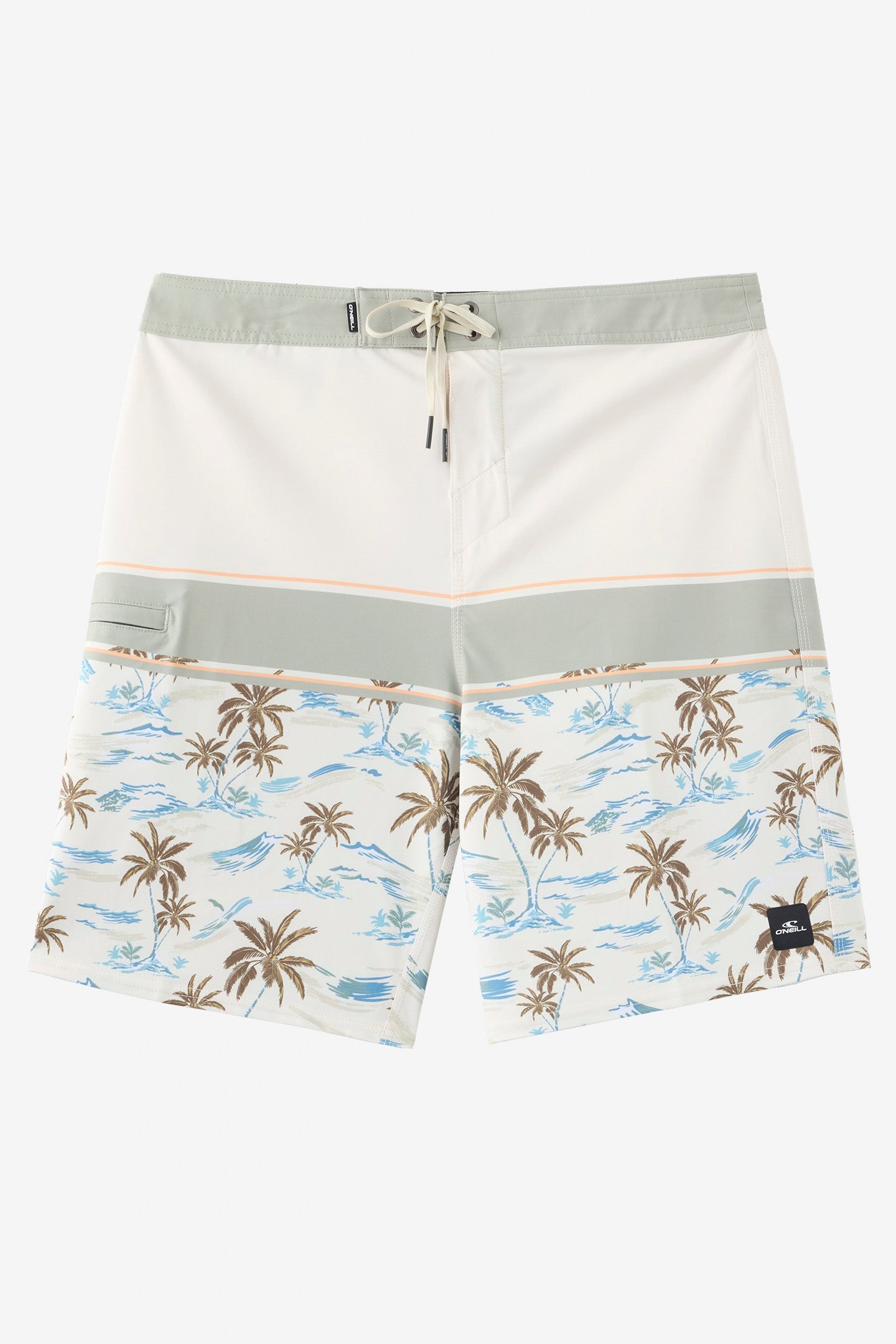 O'Neill HYPERFREAK HEAT BLOCK 19'' Boardshort Cream 42