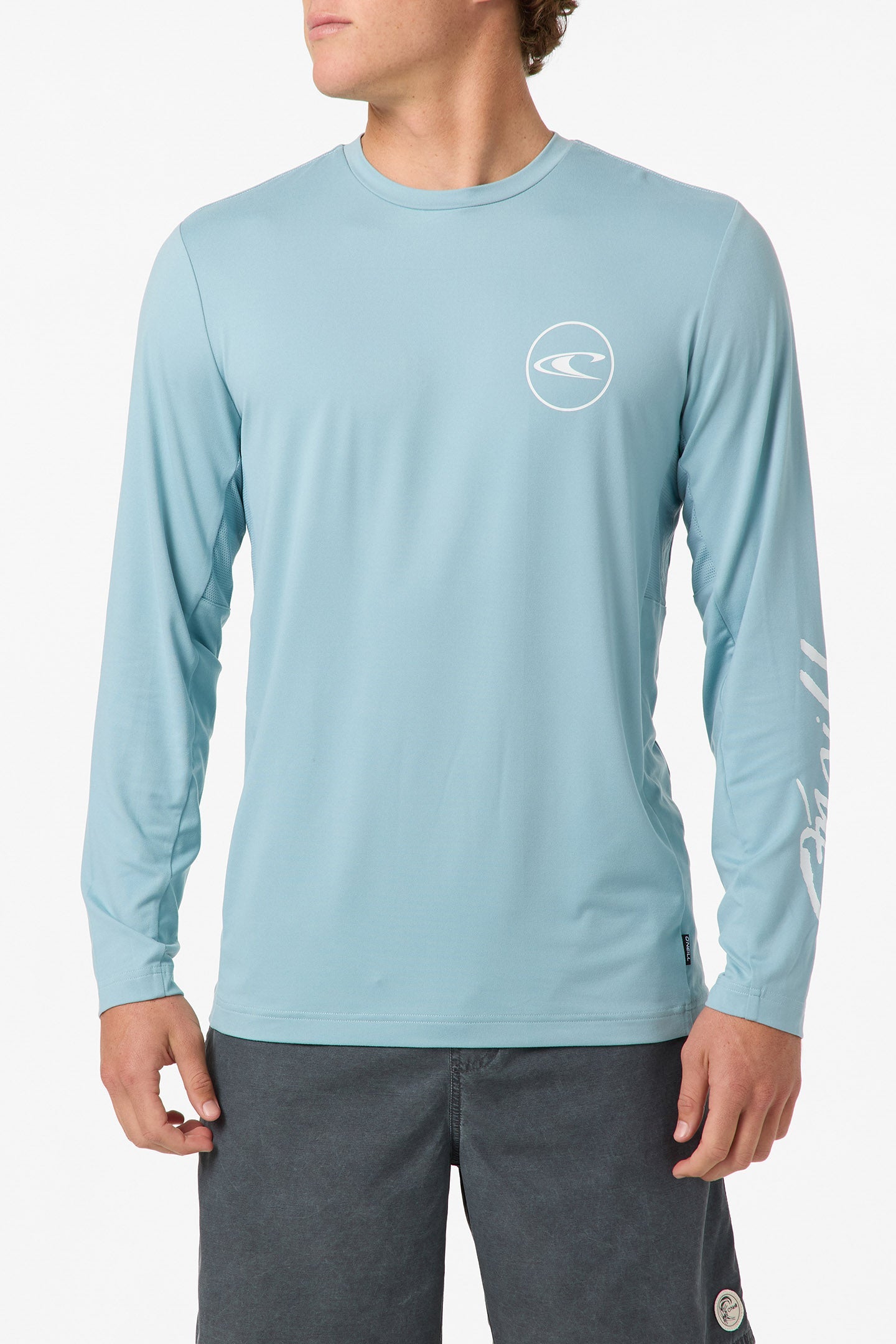 O'NEILL LOGO UPF LS TEE SBL-Stone Blue S