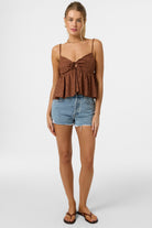 O'NEILL DELLIA TANK CBB-Carob Brown XS