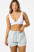 O'NEILL MILLIE SEERSUCKER SHORT WWH-Winter White L
