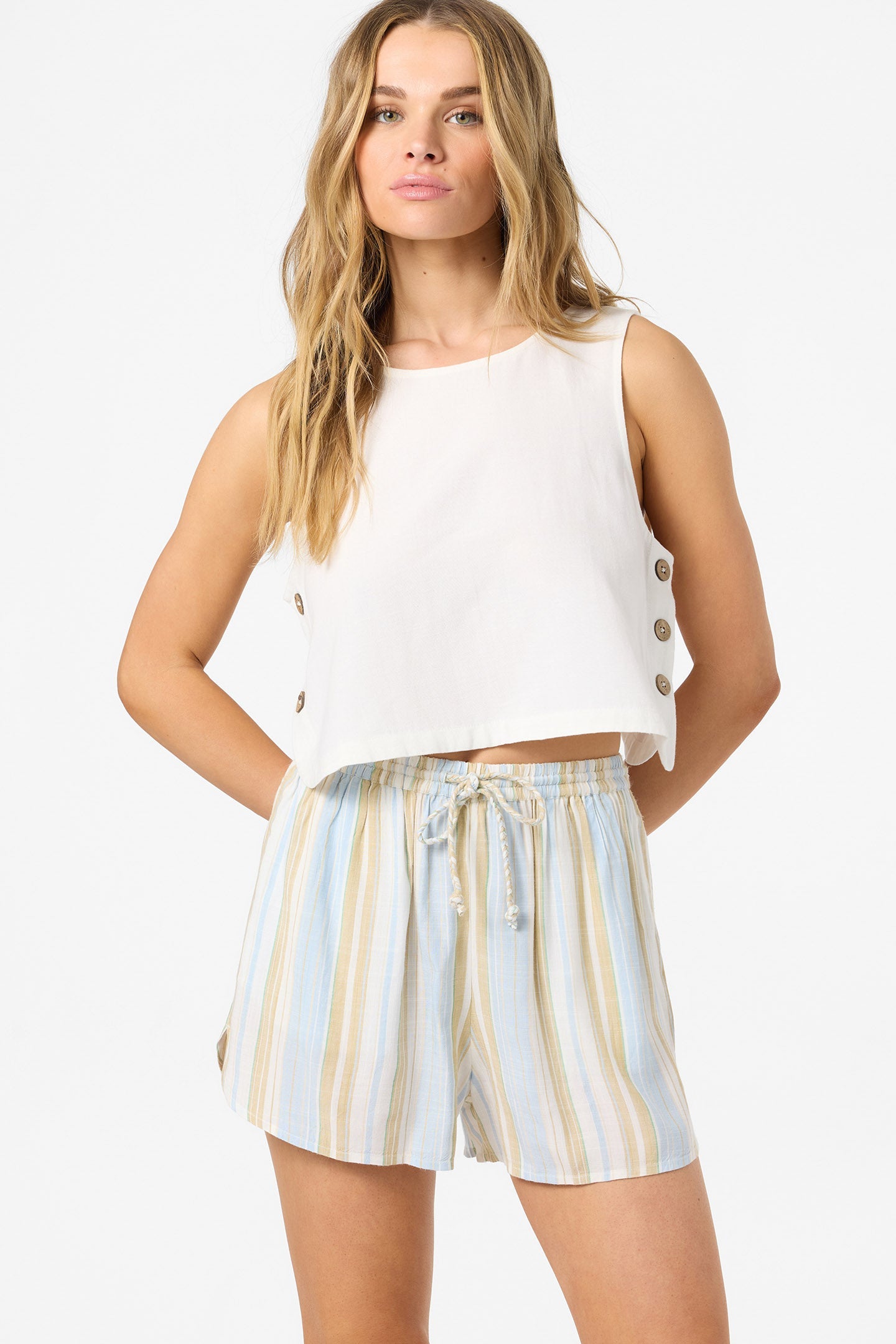 O'NEILL MILLIE STRIPE SHORT IVR M