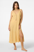 O'NEILL ADDISON MIDI COVERUP DRESS NWH-New Wheat M
