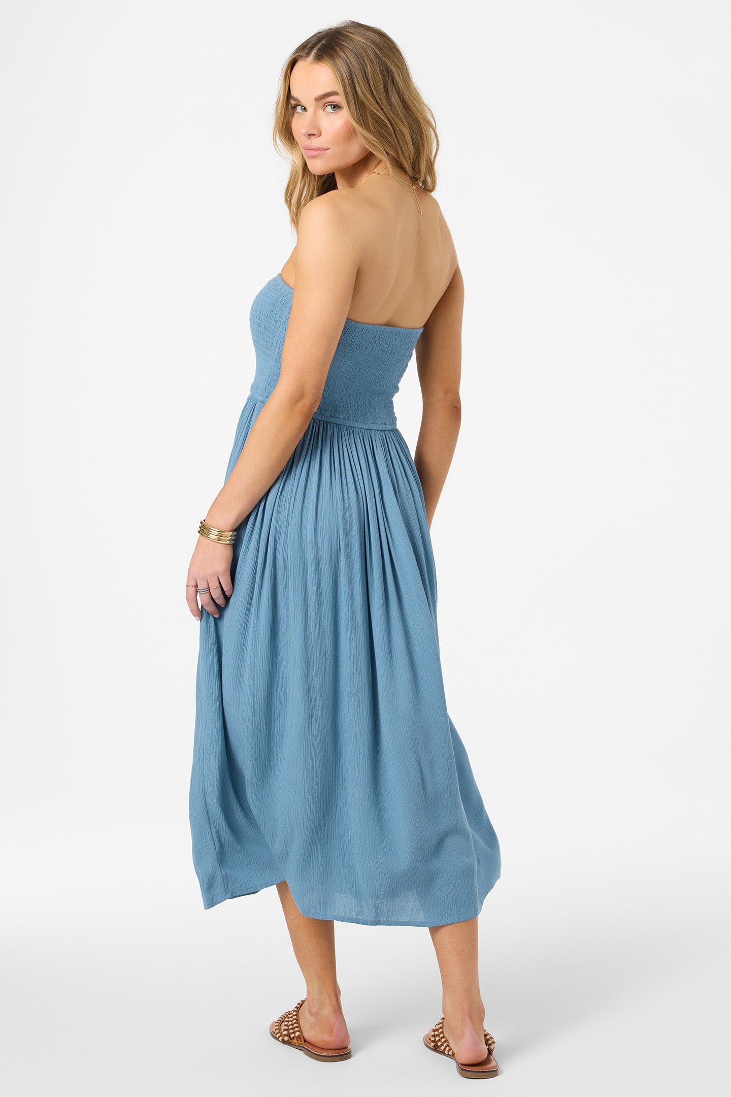 O'NEILL PIPER MIDI DRESS PRBL-Provincial Blue M