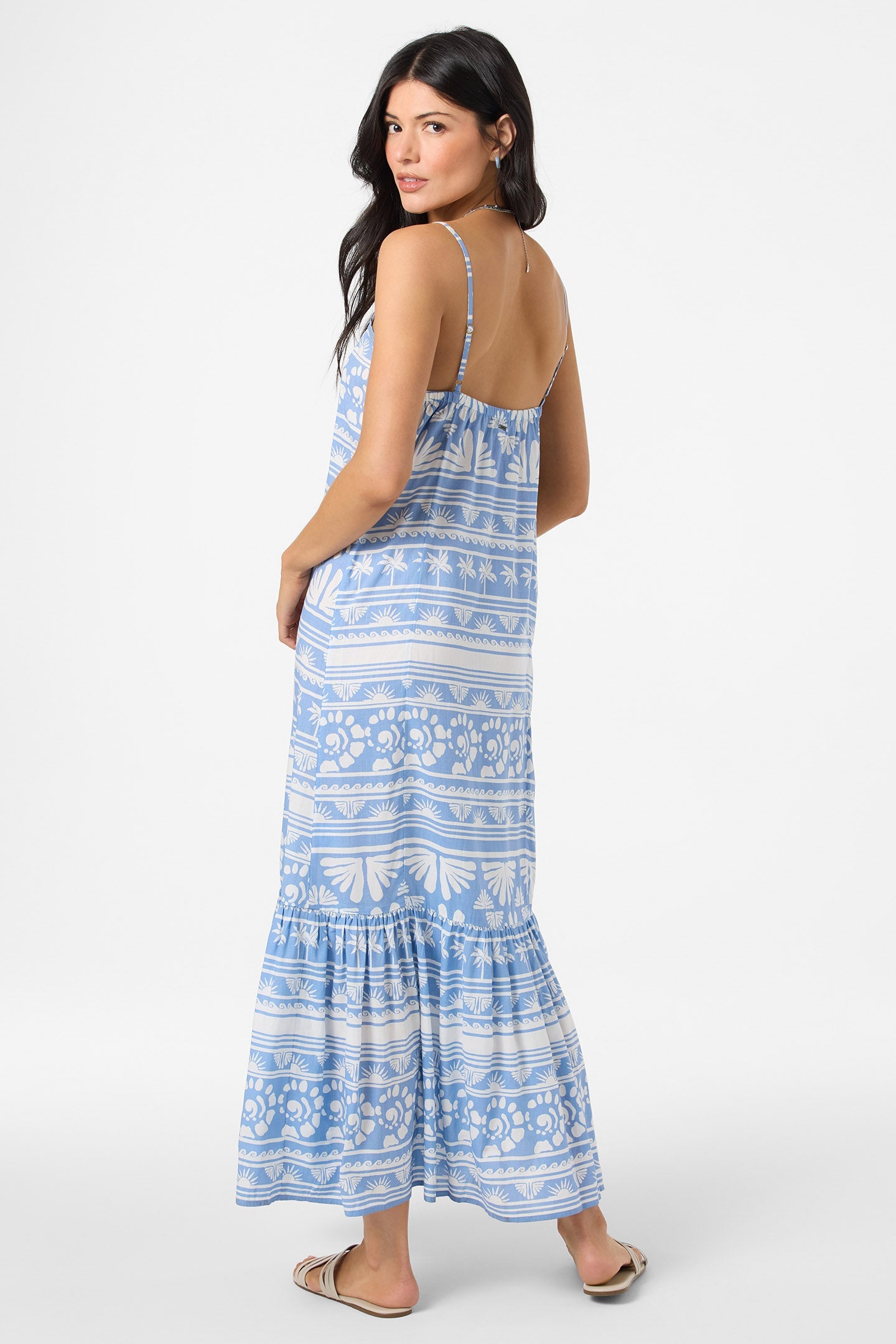 knee length dresses for ladies O'neill Women's Miranda Midi Printed Dress main image 0