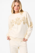 O'NEILL LEI OVERSIZED CREW WWH-Winter White M