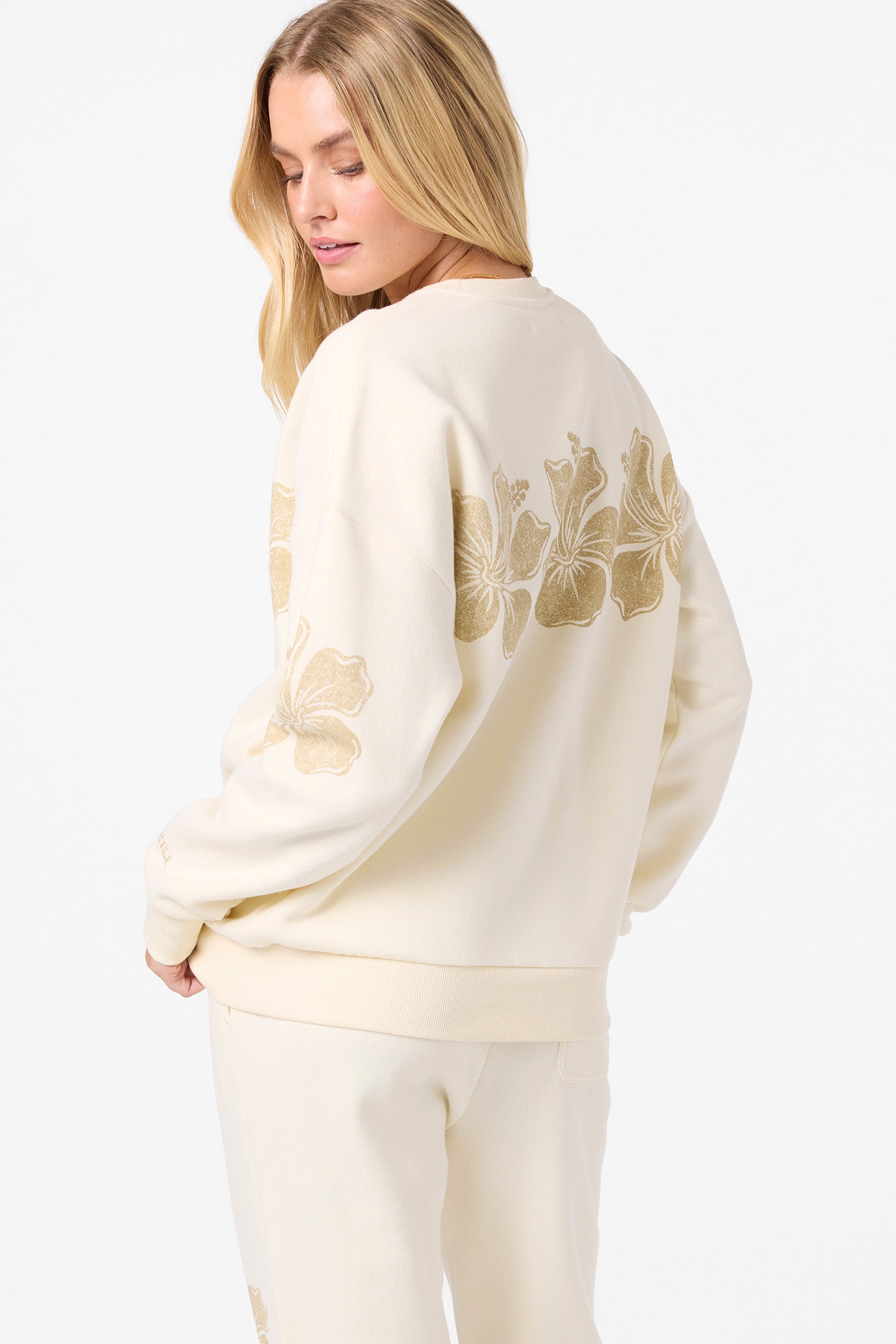 O'NEILL LEI OVERSIZED CREW WWH-Winter White L