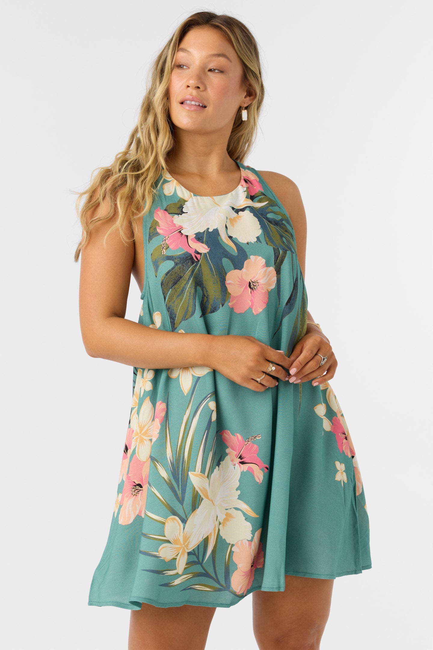 O'Neill Anabelaa Mini Dress OBL-Oil Blue L