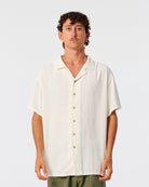 The Critical Slide Society Ernie Resort Shirt Ecru M