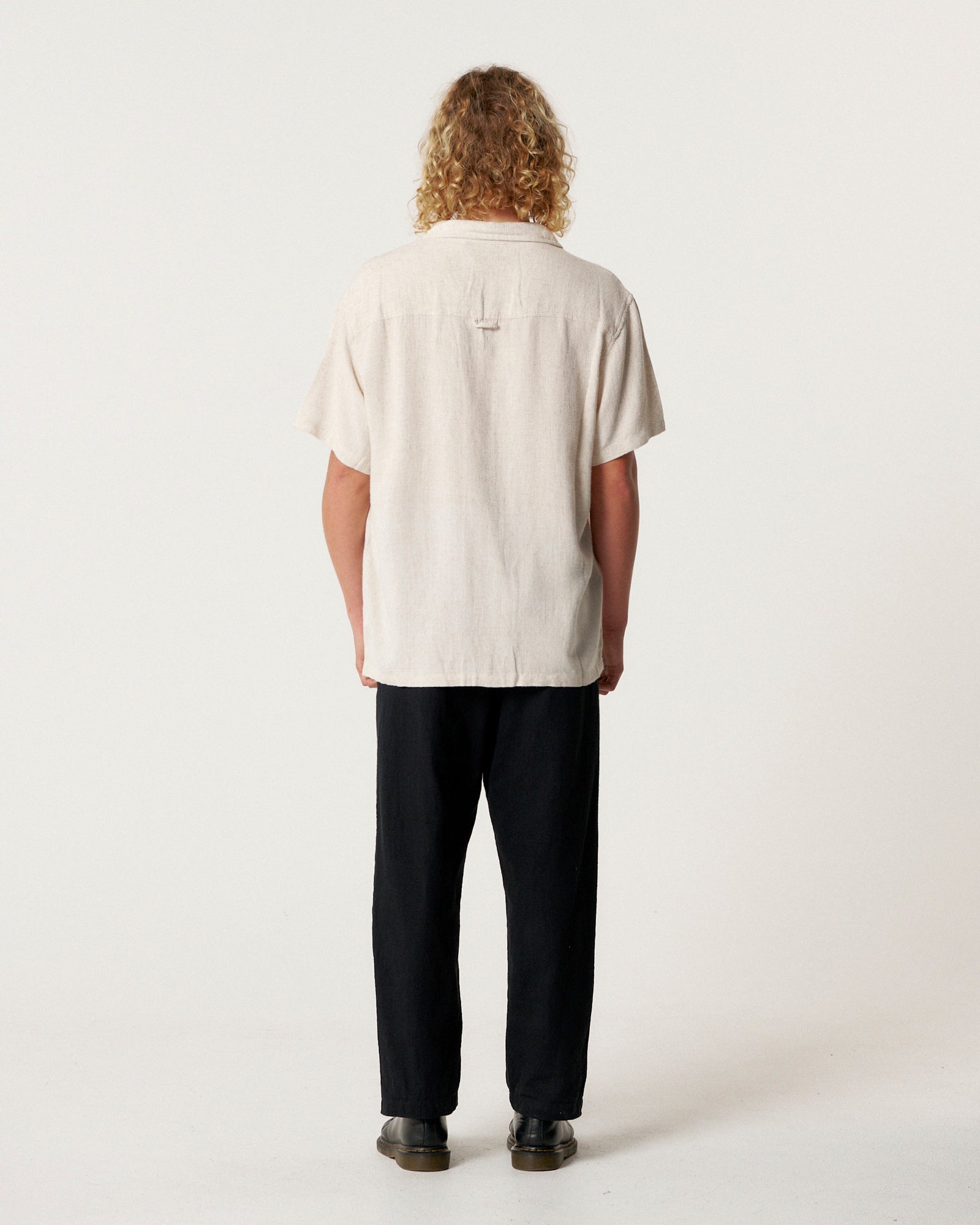 The Critical Slide Society Ernie Resort Shirt OATMEAL L