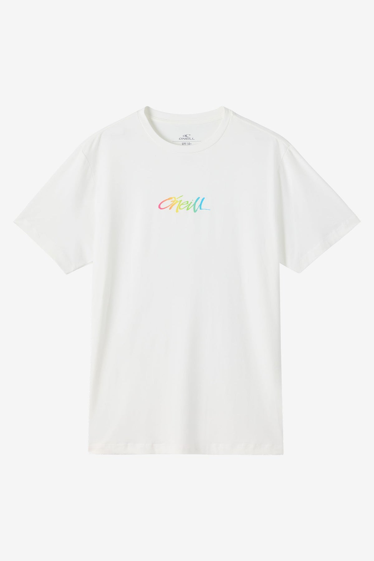 O'NEILL SCRIPT UPF SS TEE WHT MED