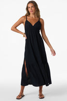 O'Neill Julez Solid Dress BLK S