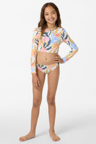O'Neill CORA GEO L/S CROP TOP SET Bikini Multi 10