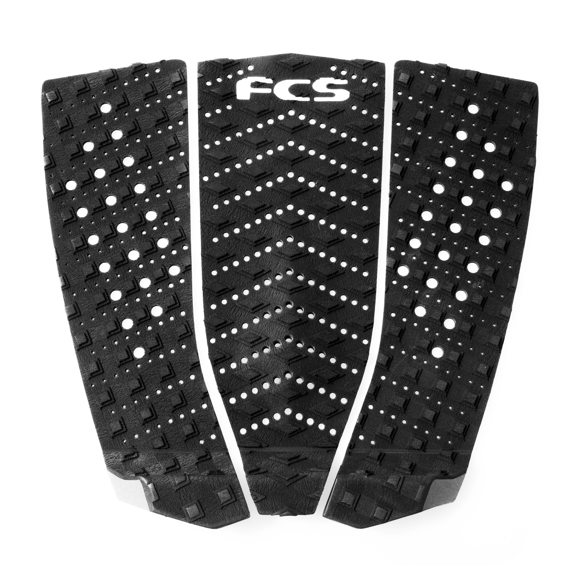 FCS T-3 Wide Eco Traction Pad Grey-Alpine