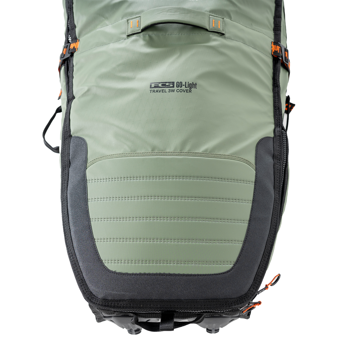 FCS Travel 3W Wheelie Shortboard-Fish Boardbag Alpine 7ft6in