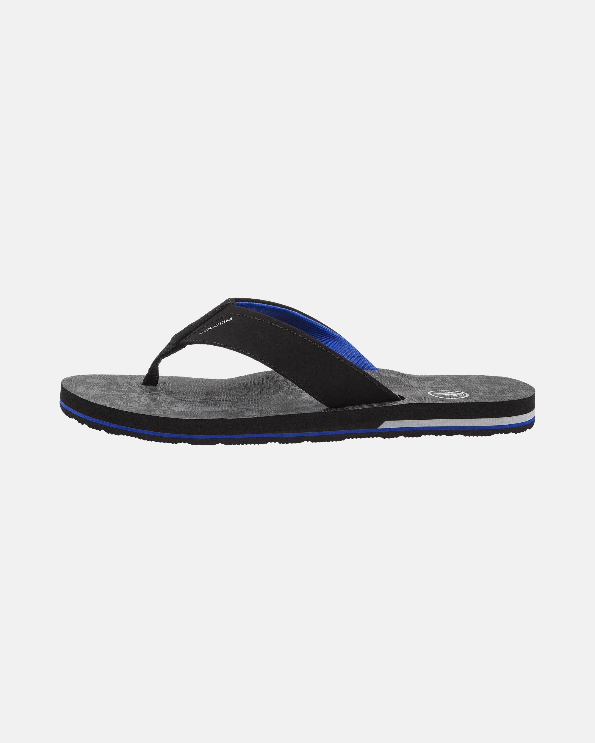 Volcom Victor Mens Sandal B24-Black Print 14