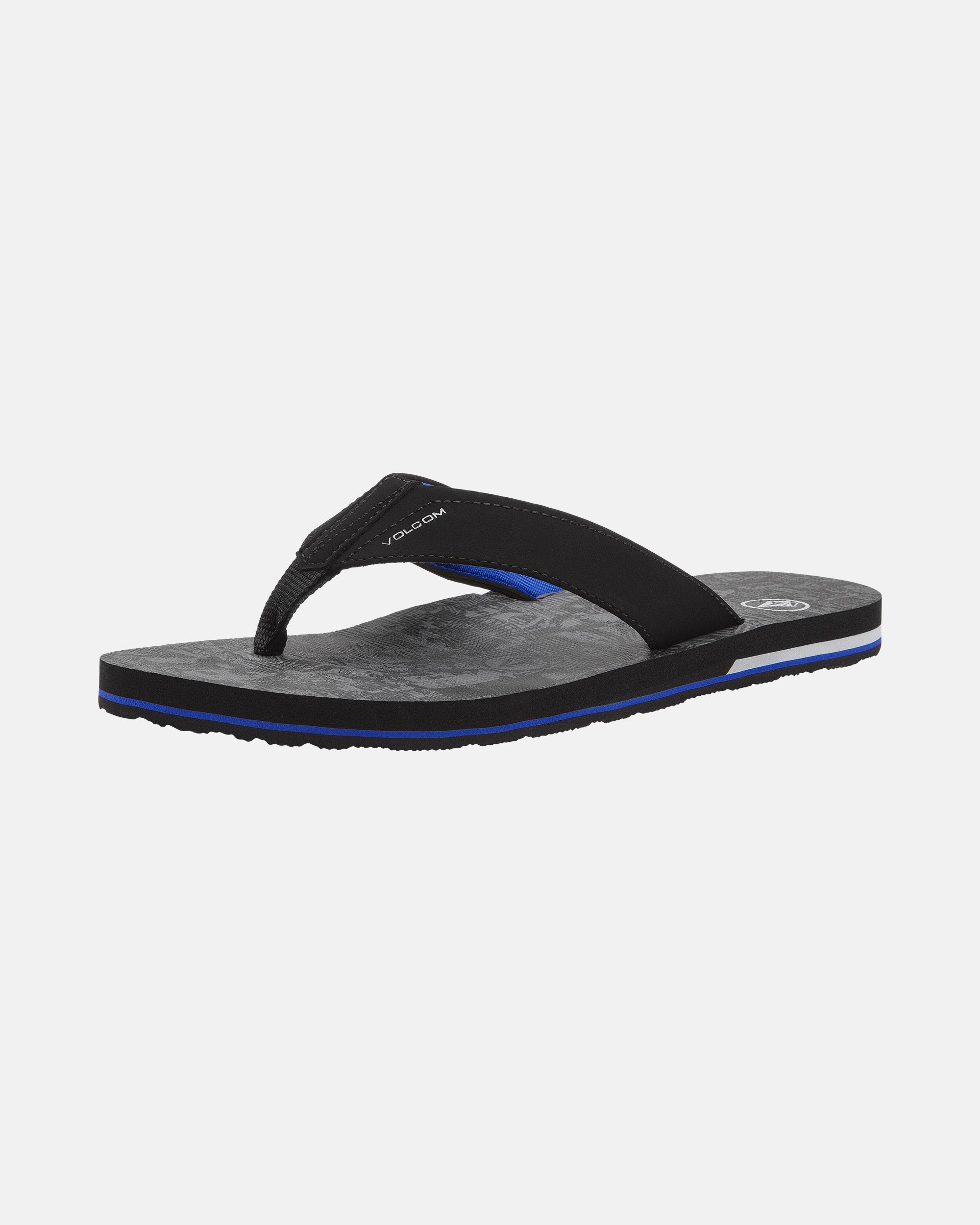 Volcom Victor Mens Sandal B24-Black Print 14