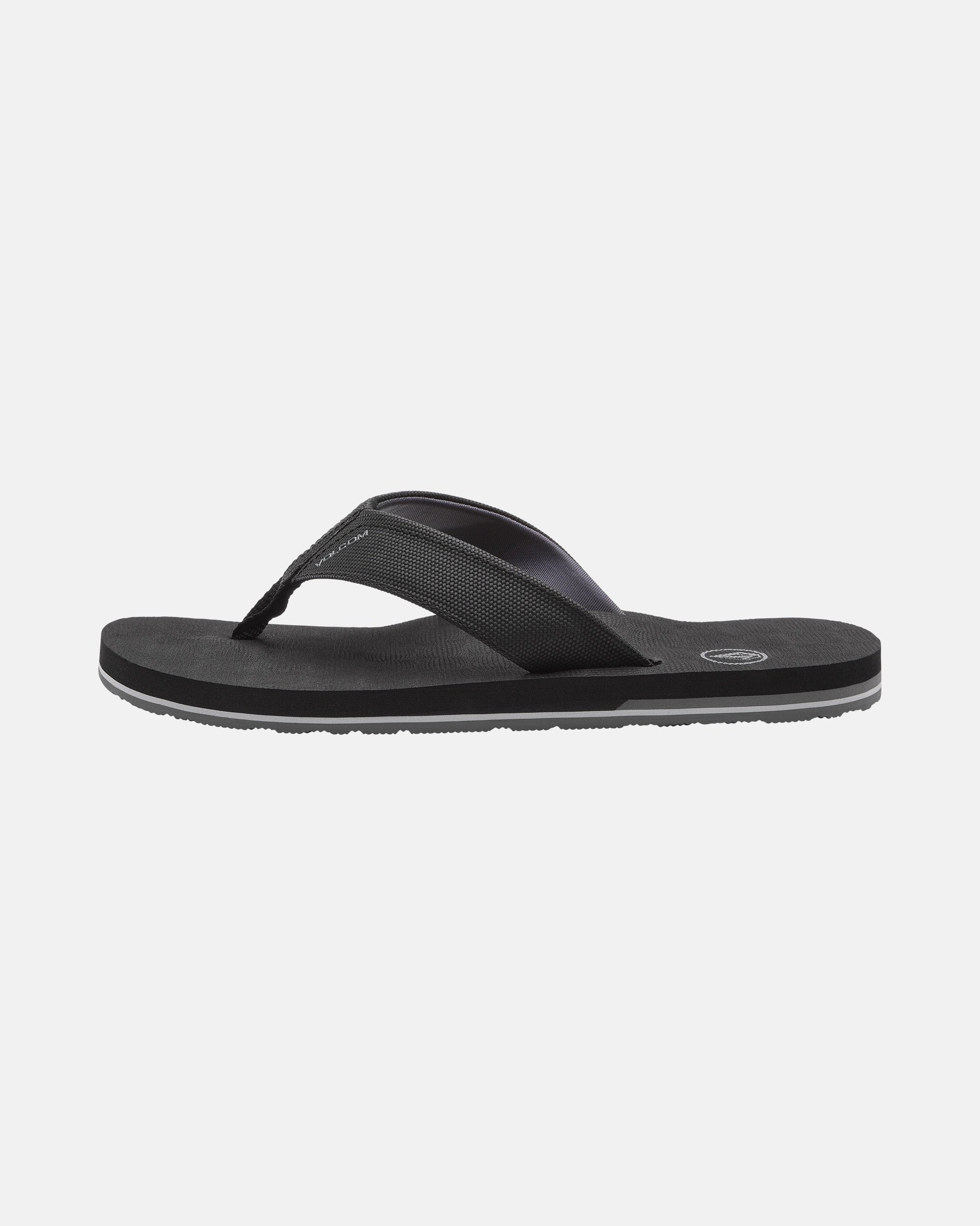 Volcom Victor Mens Sandal VBK-Vintage Black 11